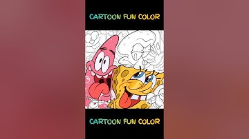 coloring pictures of Spongebob #spongebob #Nickelodeon #colors