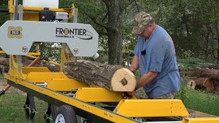 Why You Should Own A Sawmill!  Something is Different With This Log