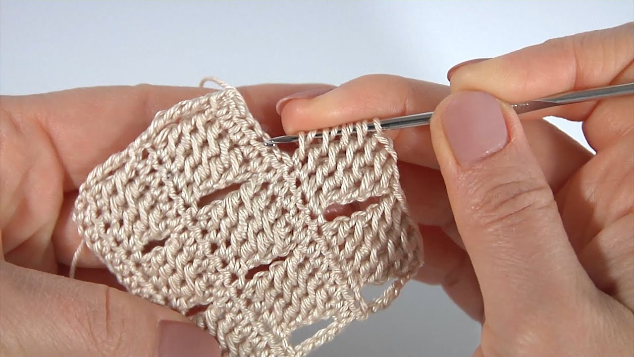 СУПЕР УЗОР КРЮЧКОМ /УНИКАЛЬНЫЕ столбики КРЮЧКОМ/ОДИН приём МНОГО вариантов/