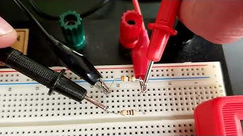 Measuring Parallel Circuits