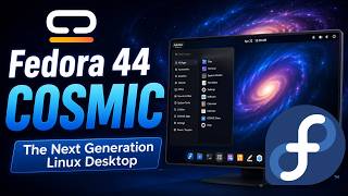 Fedora 44 COSMIC Desktop Review – Is This the Best Cosmic Experience?