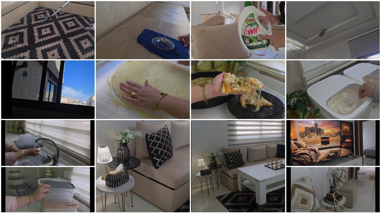 تغيير شكل سيجور♥️روتين حماسي بامتياز♥️منضمات غينفعوك في رمضان🌙طريقتي في بيتزا احسن من المطاعم الكبرى