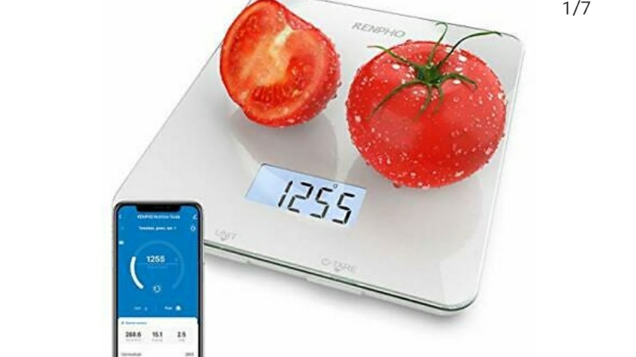 smart eating with myfitnesspal - smart kitchen scale - Smart Food