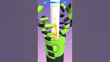 wonderful graphics in stack ball crush blast #shorts #stackball #viral