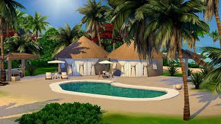 Tropic Dream Vacation  The Sims 4  No Cc  Speed Build