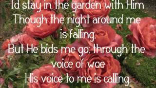 Video thumbnail of "In the Garden - Alan Jackson (Lyrics)"