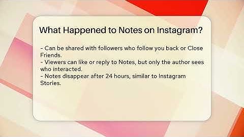 What Happened to Notes on Instagram? - Everyday-Networking