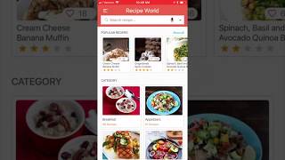 Recipe World App - Quick | Healthy | Delicious screenshot 2
