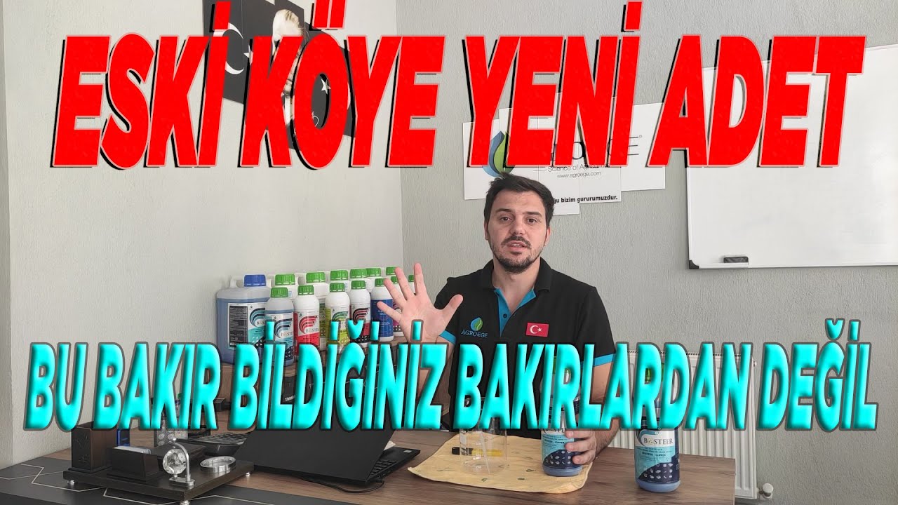 AGROEGE Ürün Bilgilendirme Cupper %8 (Sıvı Bakır)