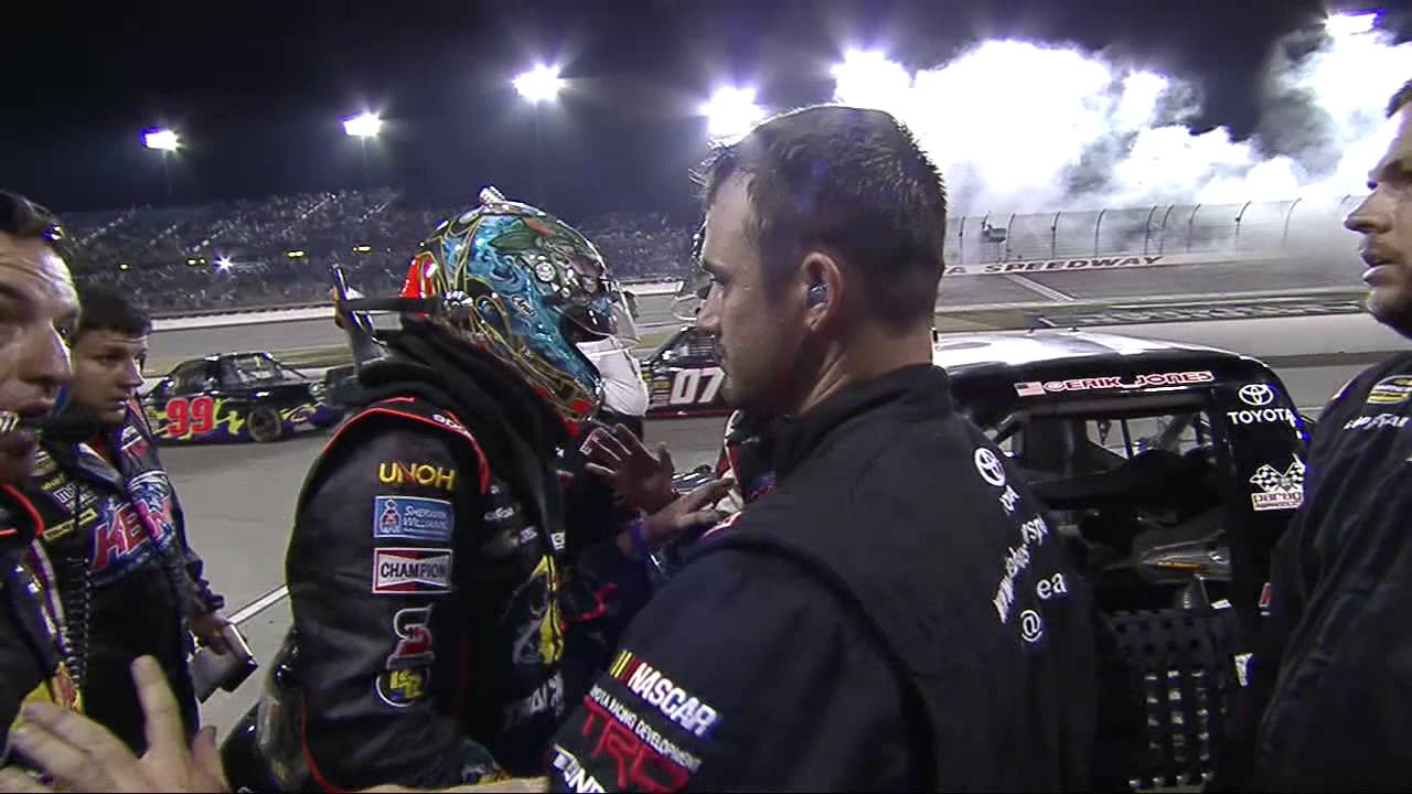 NASCAR Dillon and Jones argue post race | AMERICAN ETHANOL 200 PRESENTED BY ENOGEN