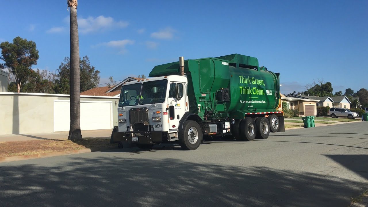 Adventures With Nick Two Waste Management of El Cajon Amreps YouTube