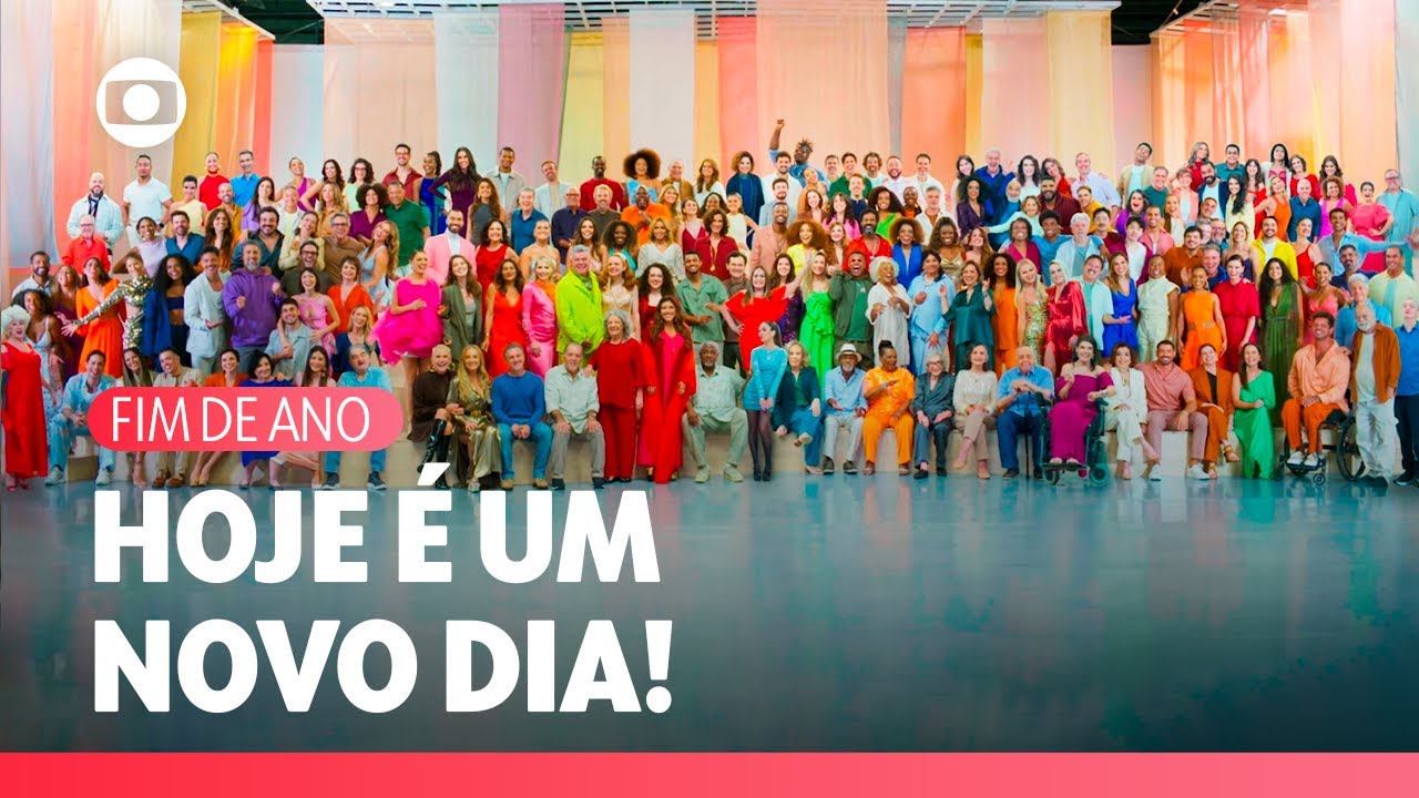 Hoje É Um Novo Dia ✨ A vinheta de fim de ano chegou! ❤️ | TV Globo