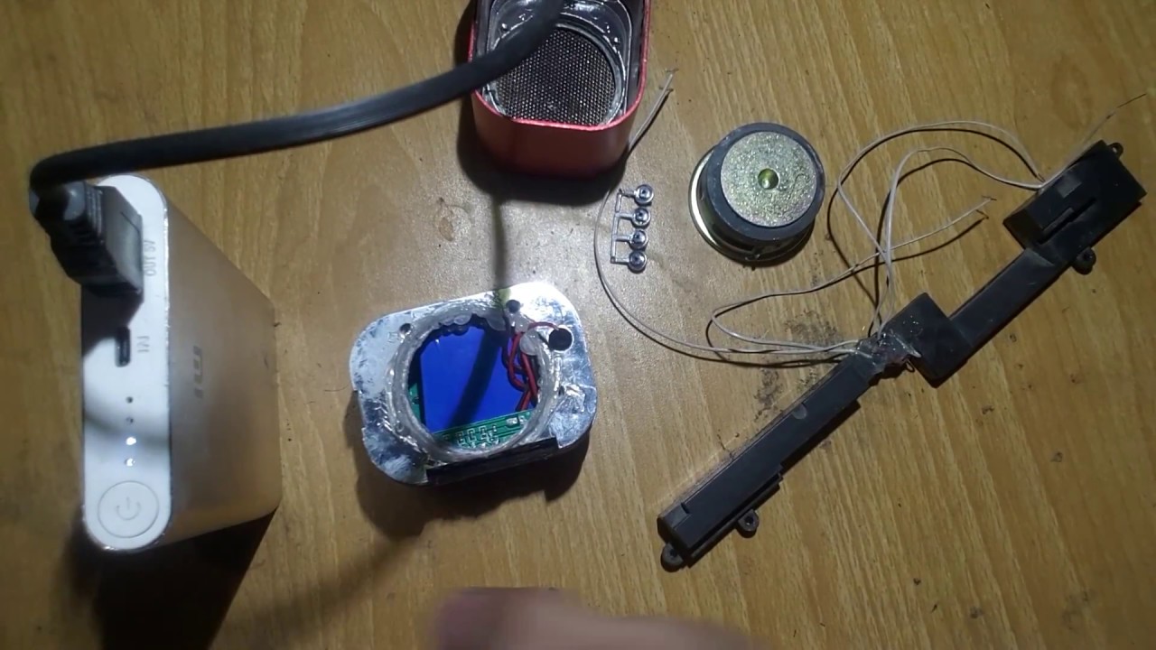 Portable Speaker MOD: Laptop Extra Bass 