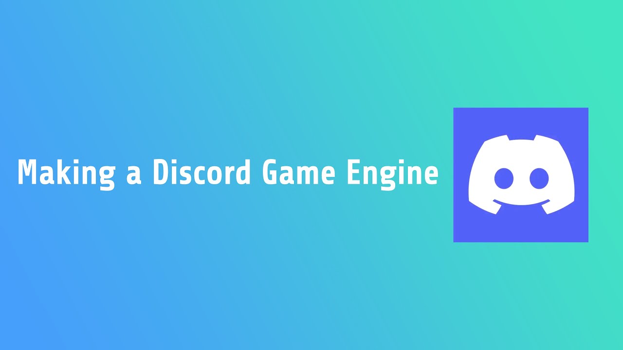 Making a game engine in discord.js - YouTube
