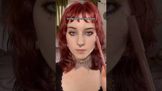 trying different lip shapes (i’m reposting a few of my tiktoks on here) #lipstick #altmakeup