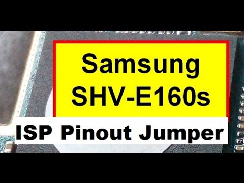 Samsung SHV-E160S ISP Pinout Jumper Ways Format FRP Boot Repairing By GSM Free Equipment