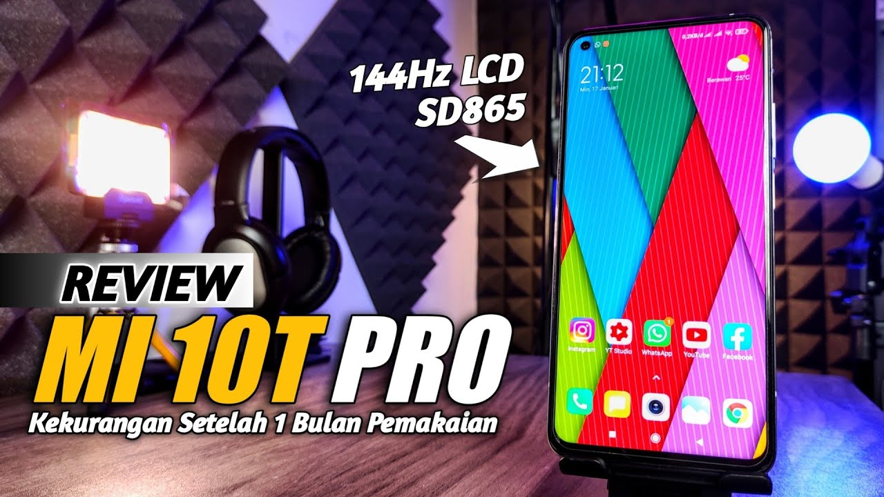 Kekurangannya Setelah 1 Bulan Pemakaian || Xiaomi Mi 10T Pro Review