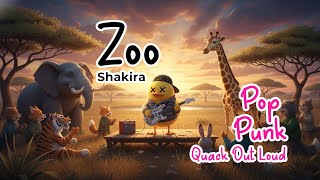 🔥 “Zoo” – Shakira (From Zootopia 2) | Pop Punk Cover by Quack Out Loud 🔥