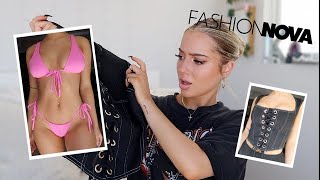 FIRST TIME TRYING FASHION NOVA | TRY ON HAUL