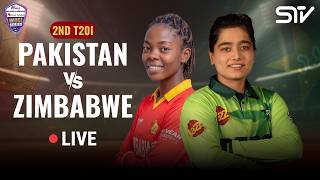Live | Pakistan Women vs Zimbabwe Women | 2nd T20I | T20I...