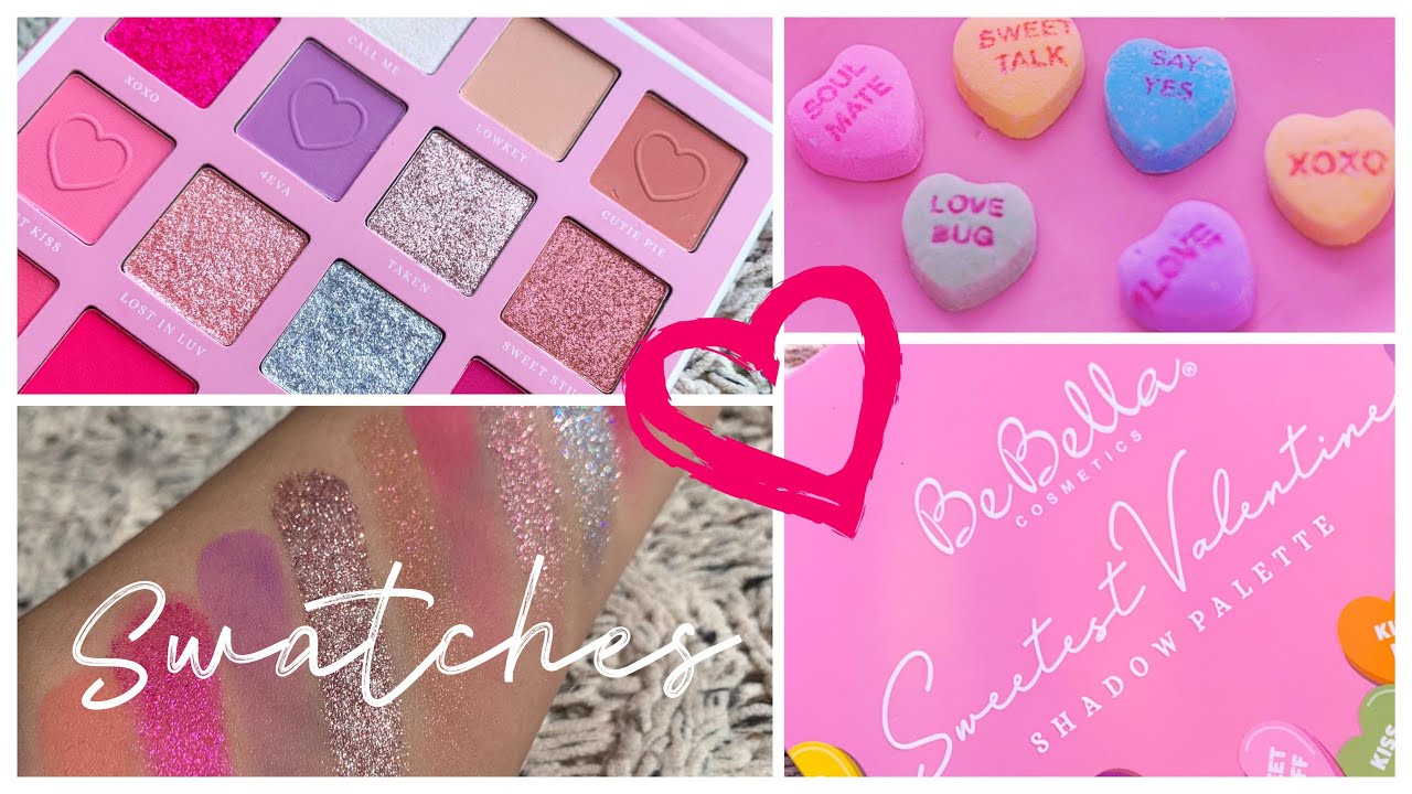 Bebella Paleta Sweet Sunflower Swatches Youtube