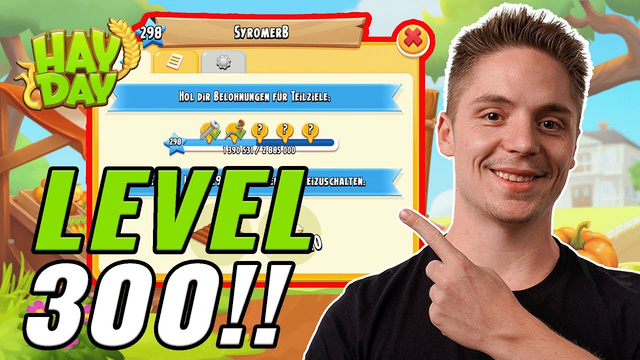 LEVEL 300!! 😍😍😍 Hay Day - CC: SyromerB