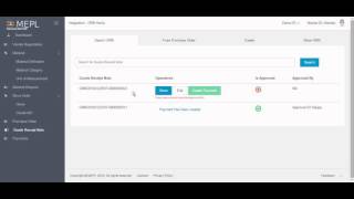 MEPL ERP Tutorial#13: Approver Panel, Analysis complete procurement cycle