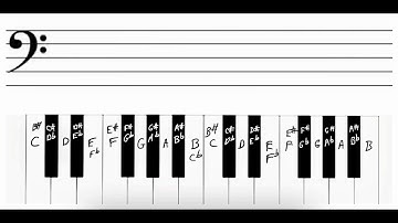 Pattern of whole and half steps for the major scales