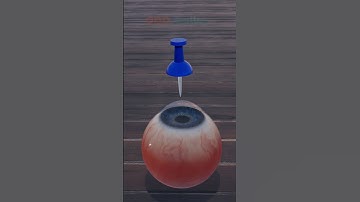 Needle Dropping on Eye 3D (Animation Meme) #shorts #memes