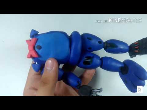 Tutorial "WITHERED BONNIE" de plastilina