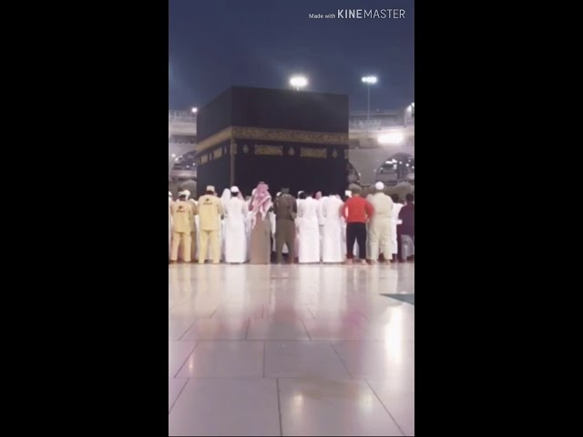 تصوير من صحن الحرم للشيخ عبدالله الجهني مغرب 18-7-1440