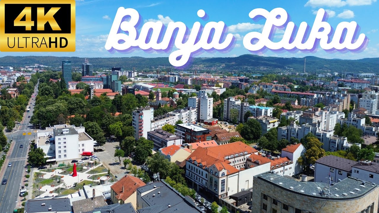 Banja Luka : Prošećite s nama! / Walking tour (4K)