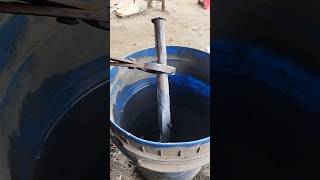  temper Paani 😱#tools #blacksmithing #shorts #viral
