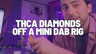 Mini Rig, MASSIVE DABS!