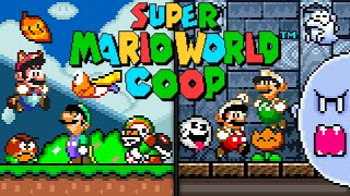 Super Mario World but it's a Co-op - Donut Plains. ᴴᴰ