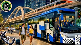 City Coach Driving Bus 3D Simulator - Public Transport Bus Driving - Bus Game Android Gameplay screenshot 3