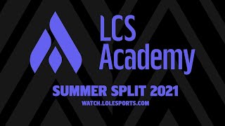 100A vs TSMA | Week 2  Game 1 | 2021 LCS Academy Summer Split | 100 Thieves vs. TSM