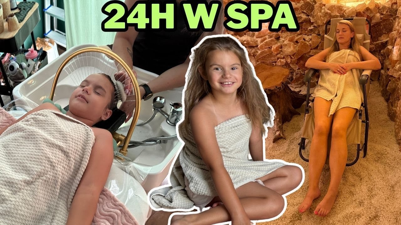 24h w SPA🤩 Masaż głowy, relaks w grocie solnej💖 Odpoczywamy w Beauty Home💖