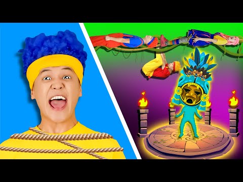 Сha-Cha, Chicky, Boom-Boom & Lya-Lya son capturados por Junga-Unga | D Billions Canciones Infantiles