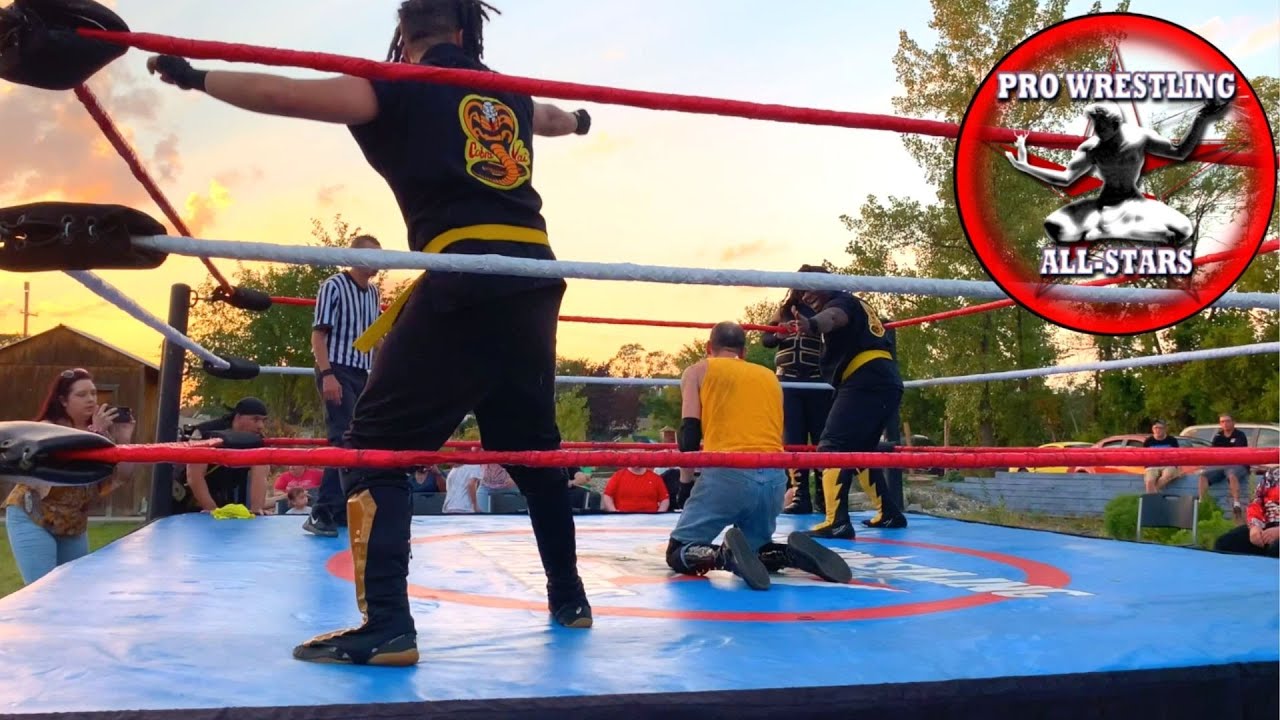 Popular People vs Cobra Kai vs Detroit Punk | PRO WRESTLING ALL STARS DETROIT