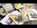 EASY Die Cut Cards (Tips for making LOTS of cards at the same time)