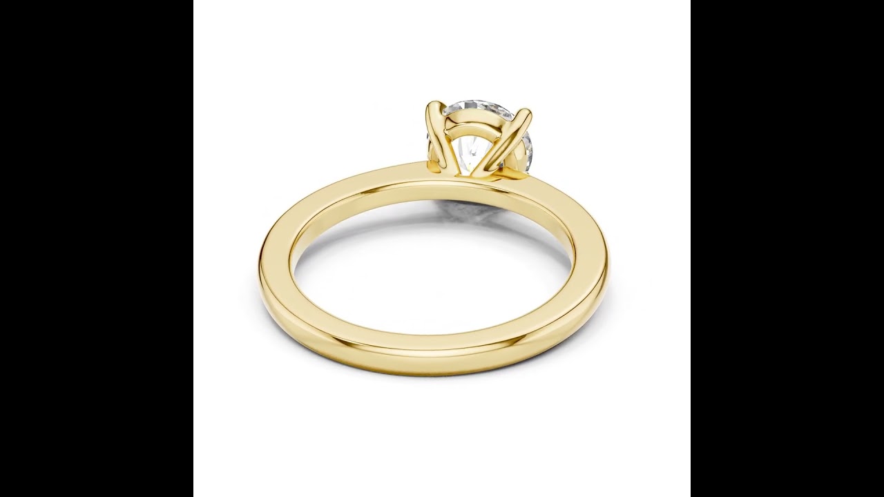 Round Brilliant Diamond Solitaire Ring