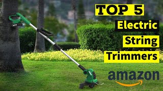 TOP 5: Electric String Trimmer in 2021 ╟ By Amazon ╢ Reviews ★ The 5 Best Weed Eaters For 2021 ★