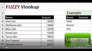 Fuzzy VLOOKUP screenshot 3
