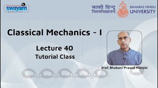 Lecture 40: Tutorial Class