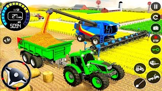 Drive Modern Euro Tractor Farming Driving Simulator 3D - New Tractor Games 2025 - Android Gameplay screenshot 5