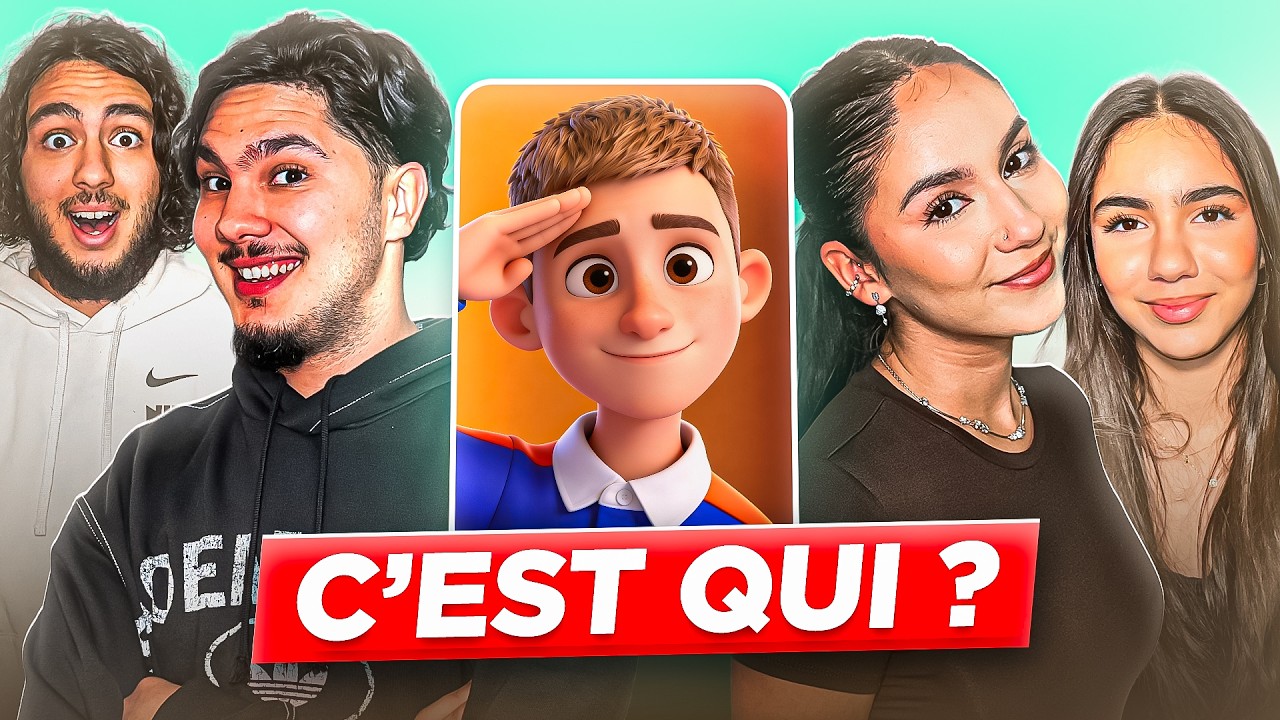 On devine les personnages créés par l’IA avec nos sœurs ! 