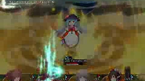 Labyrinth of Touhou 2 - Gensoukyo and the Heaven-piercing Tree: Vs. 12F Tenshi