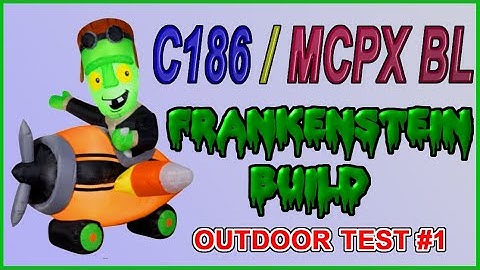 Eachine C186 / Blade MCPX BL Frankenstein Build - Outdoors