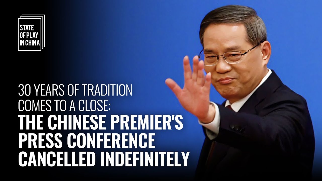 30Years of Tradition Comes to a Close: The Chinese Premier's Press Conference Cancelled Indefinitely